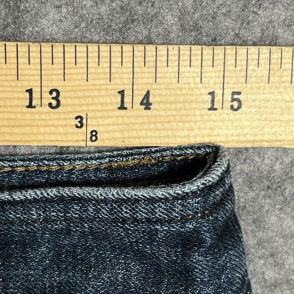 Ann Taylor LOFT Denim Skirt Women’s 2 Blue Mini Jeans Stretch Western Cowgirl